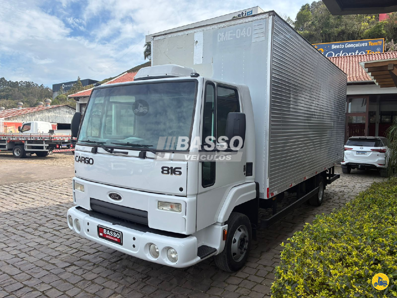 CAMINHAO FORD CARGO 816 Baú Furgão 3/4 4x2 Basso Veículos GARIBALDI RIO GRANDE DO SUL RS